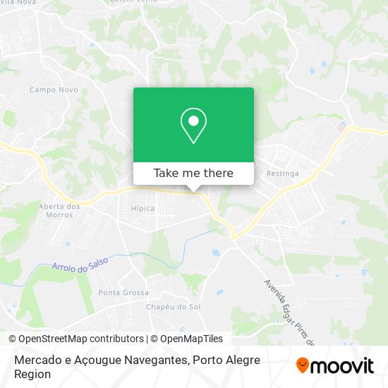 Mercado e Açougue Navegantes map