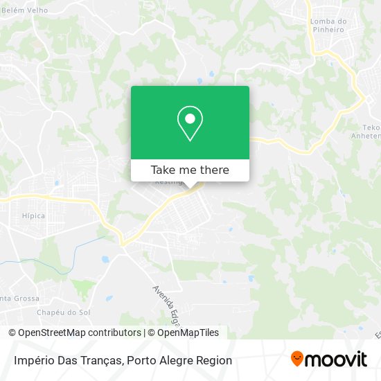 Império Das Tranças map