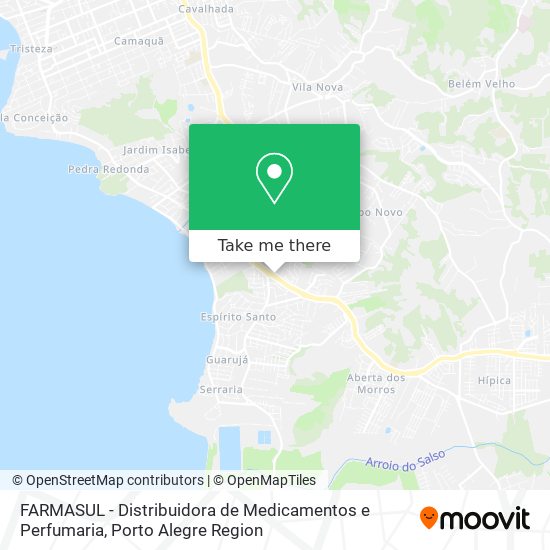 FARMASUL - Distribuidora de Medicamentos e Perfumaria map