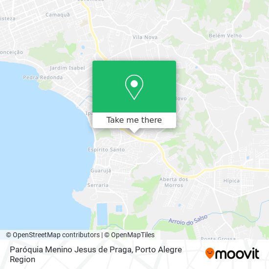 Paróquia Menino Jesus de Praga map