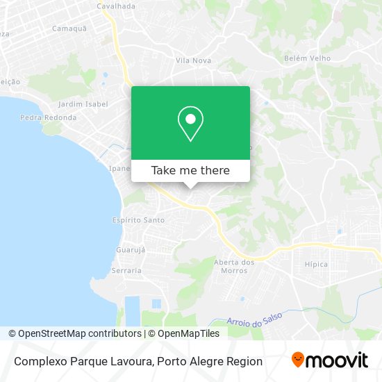 Complexo Parque Lavoura map