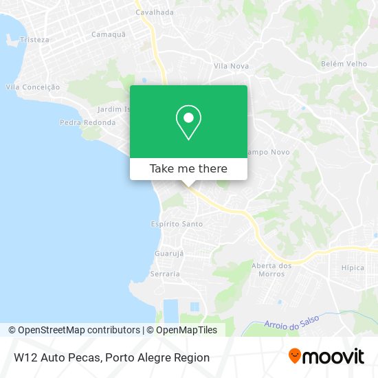 W12 Auto Pecas map