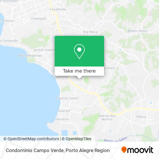 Condomínio Campo Verde map