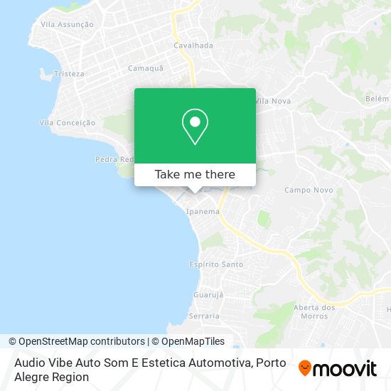 Audio Vibe Auto Som E Estetica Automotiva map