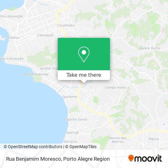 Rua Benjamim Moresco map