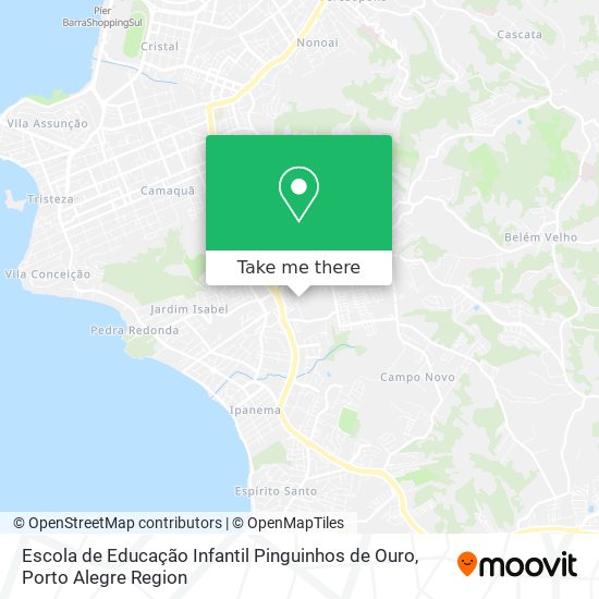 Escola de Educação Infantil Pinguinhos de Ouro map
