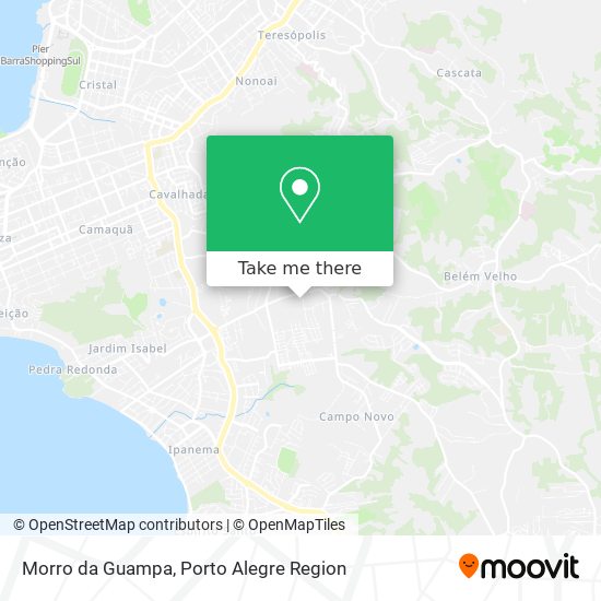 Mapa Morro da Guampa