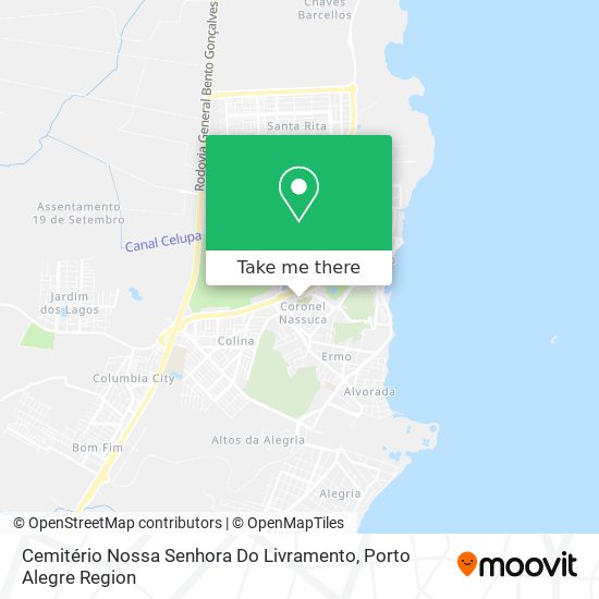 Cemitério Nossa Senhora Do Livramento map