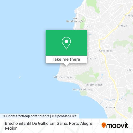 Brecho infantil De Galho Em Galho map