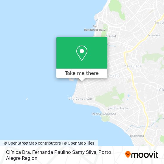 Clínica Dra. Fernanda Paulino Samy Silva map