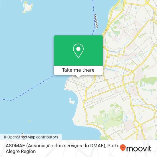 Mapa ASDMAE (Associação dos serviços do DMAE)