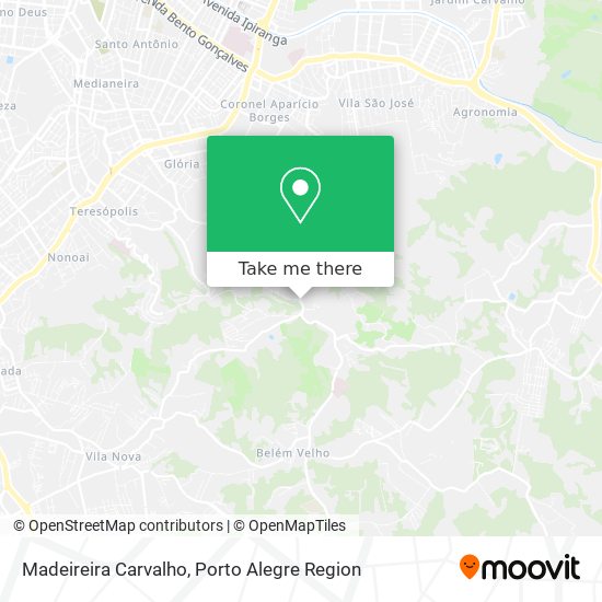 Mapa Madeireira Carvalho