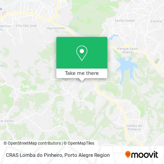 CRAS Lomba do Pinheiro map