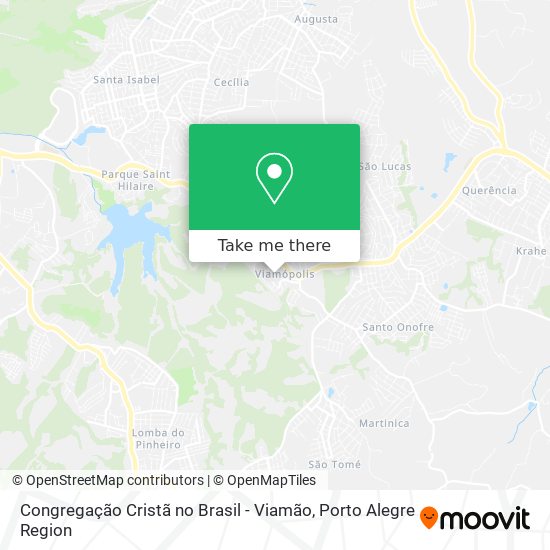 Congregação Cristã no Brasil - Viamão map