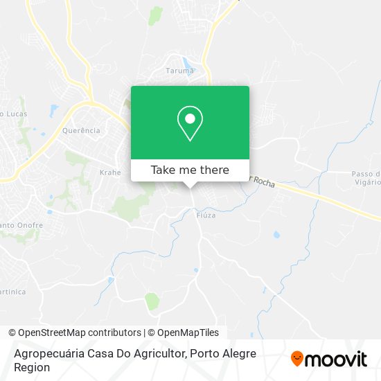 Agropecuária Casa Do Agricultor map