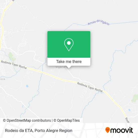 Rodeio da ETA map