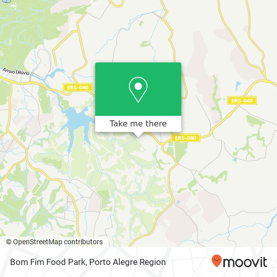 Bom Fim Food Park map