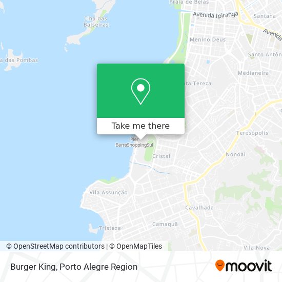 Mapa Burger King