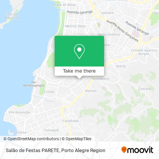 Salão de Festas PARETE map