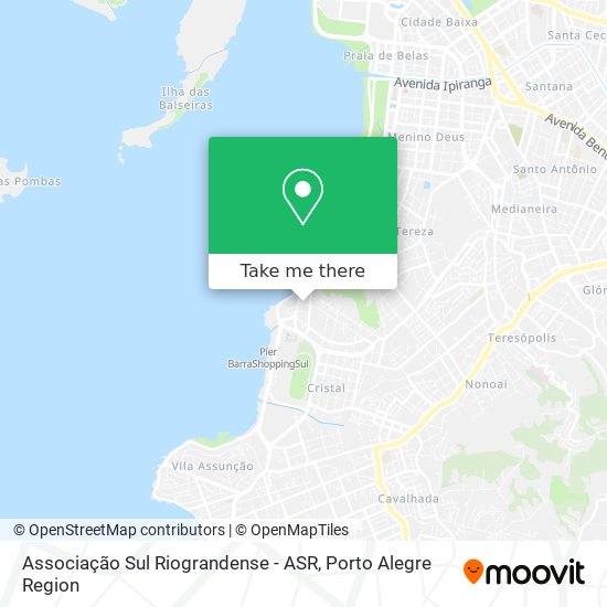 Associação Sul Riograndense - ASR map
