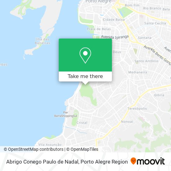 Abrigo Conego Paulo de Nadal map