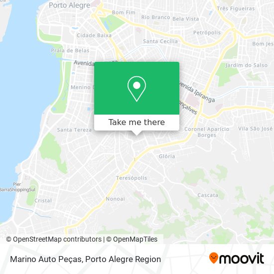 Marino Auto Peças map