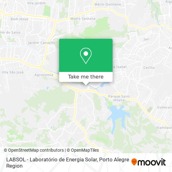 LABSOL - Laboratório de Energia Solar map