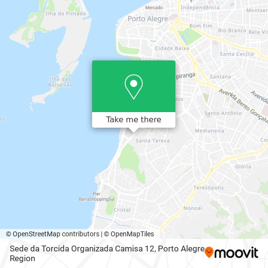 Sede da Torcida Organizada Camisa 12 map