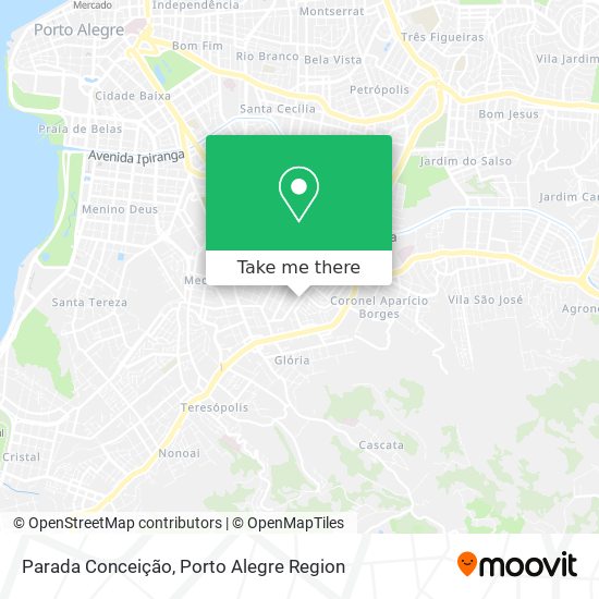 Parada Conceição map