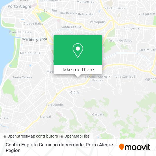 Mapa Centro Espírita Caminho da Verdade