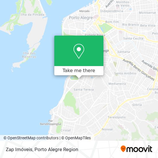 Zap Imóveis map