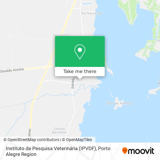 Instituto de Pesquisa Veterinária (IPVDF) map