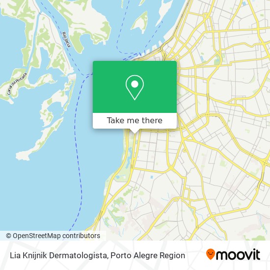 Mapa Lia Knijnik Dermatologista