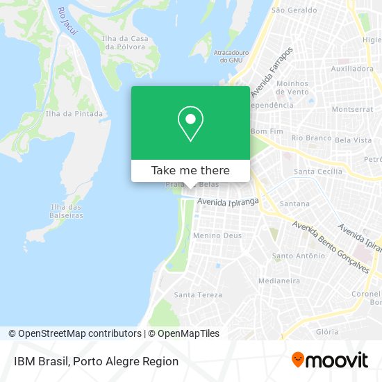 Mapa IBM Brasil