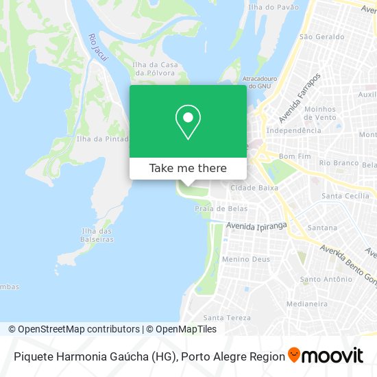 Piquete Harmonia Gaúcha (HG) map