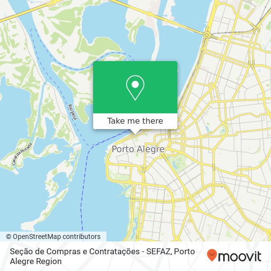 Seção de Compras e Contratações - SEFAZ map