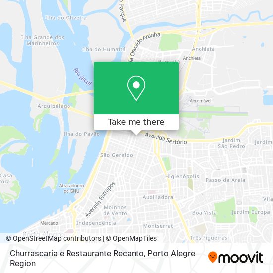 Churrascaria e Restaurante Recanto map