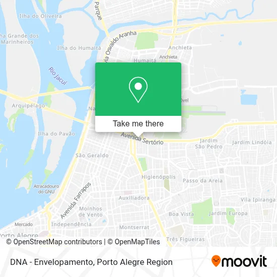 DNA - Envelopamento map