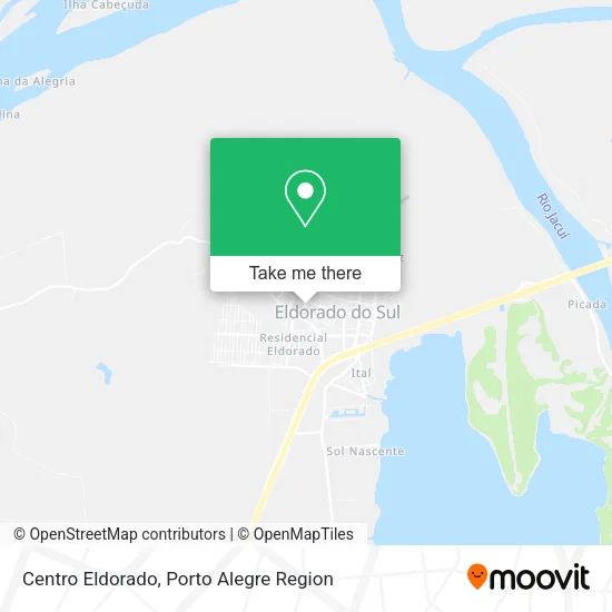 Centro Eldorado map
