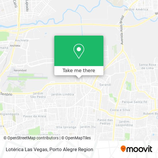 Lotérica Las Vegas map