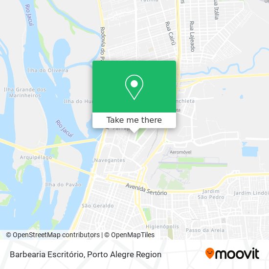 Barbearia Escritório map