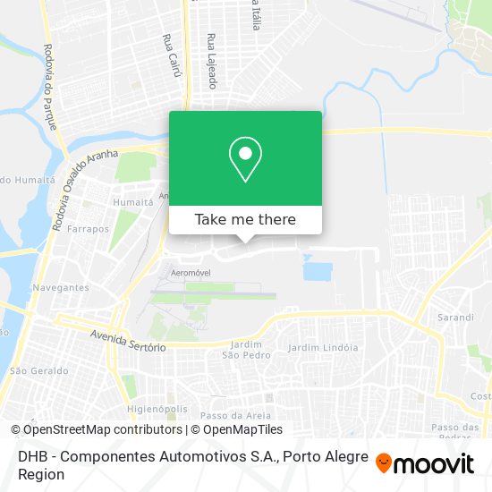 DHB - Componentes Automotivos S.A. map