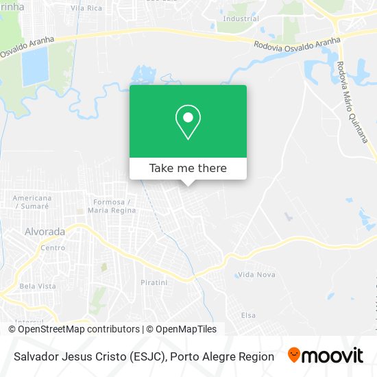 Salvador Jesus Cristo (ESJC) map