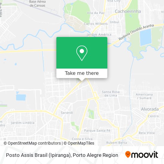 Posto Assis Brasil (Ipiranga) map