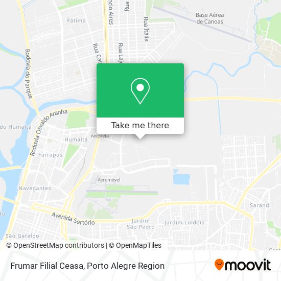Frumar Filial Ceasa map