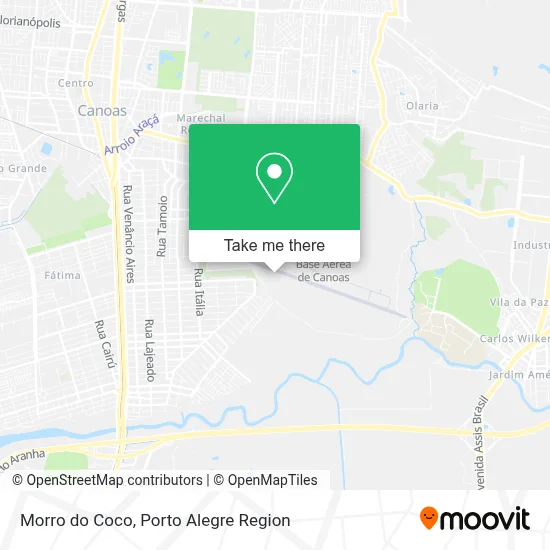 Morro do Coco map