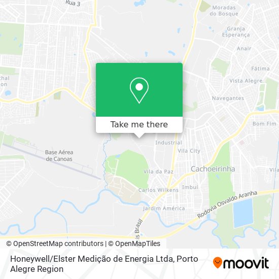 Mapa Honeywell / Elster Medição de Energia Ltda
