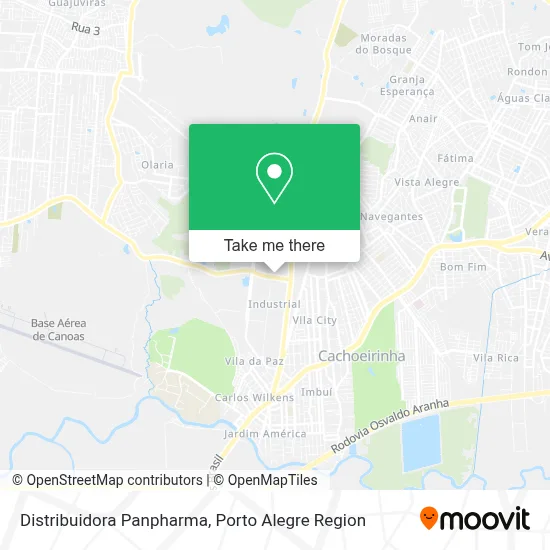 Distribuidora Panpharma map