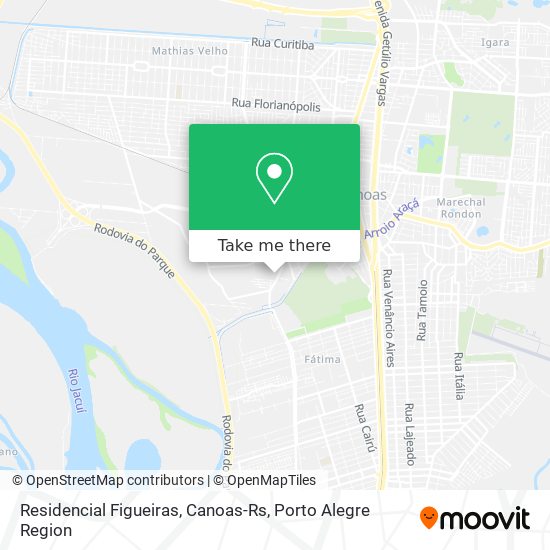 Residencial Figueiras, Canoas-Rs map