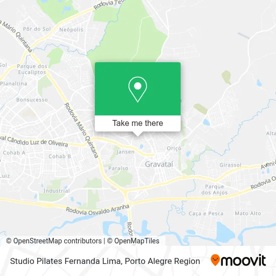 Studio Pilates Fernanda Lima map